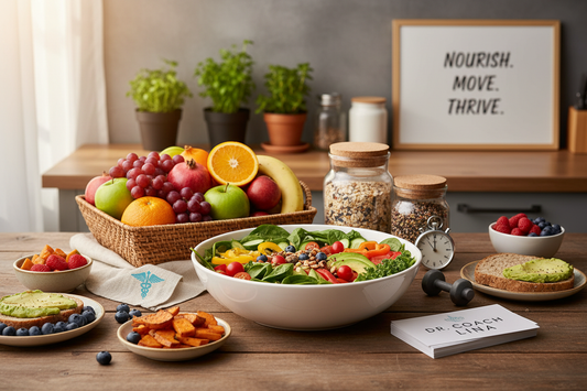 Dr. Coach Lina theme witrh nutrition 